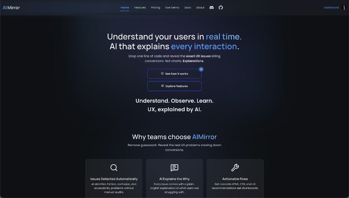 Featured image for AIMirror tooling